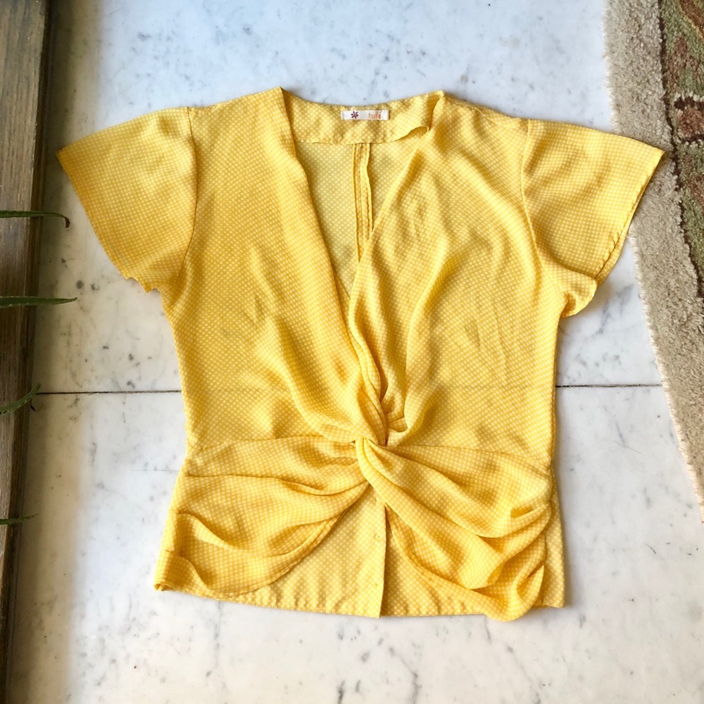 Anthropologie brand Tulle Vintage-inspired Blouse